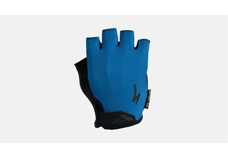 Specialized Body Geometry Sport Gel Short Finger Gloves in Sapphire