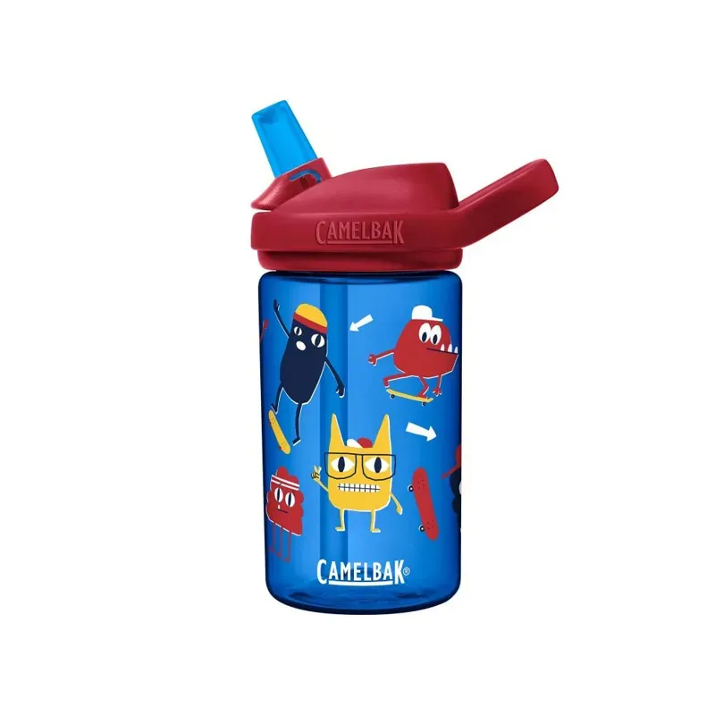 2021 Camelbak Eddy+ Kids 400ml Bottle in Skate Monsters