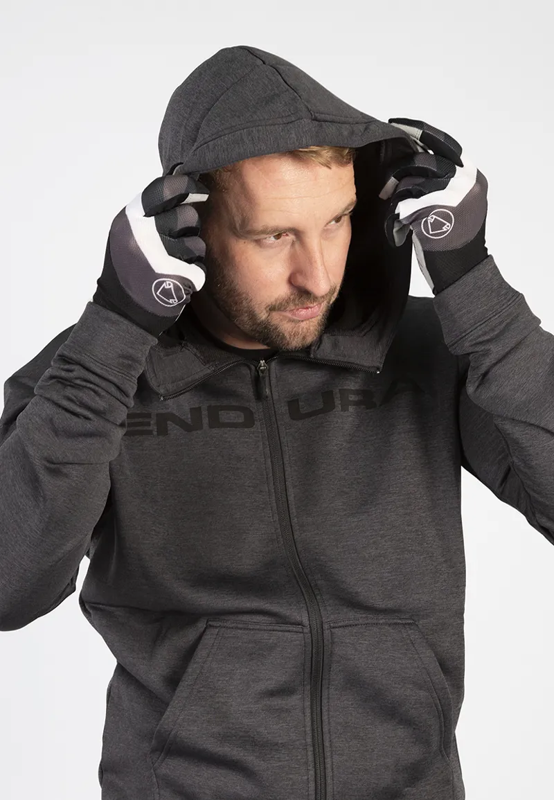 Endura Hummvee Hoodie in Black-7