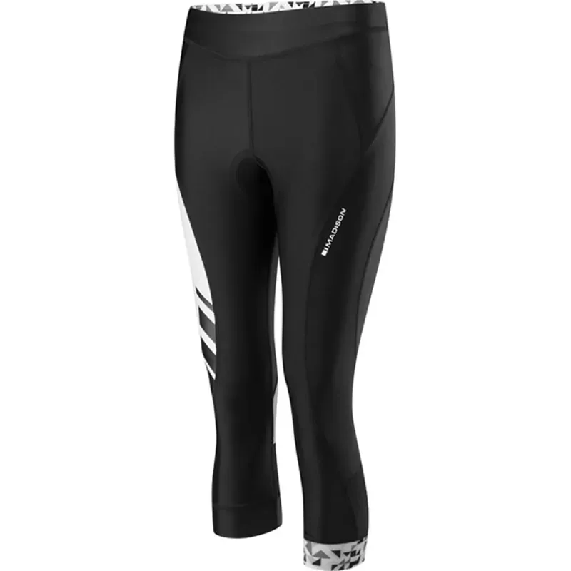 Madison Sportive women's 3/4 shorts black/white