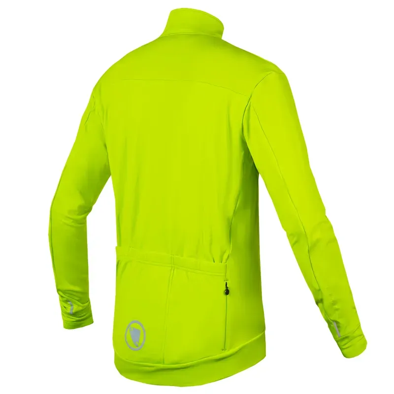 Endura Xtract Roubaix L/S Jersey in Hi-Viz Yellow -1