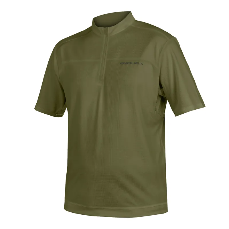 Endura Hummvee S/S Jersey II in Olive Green
