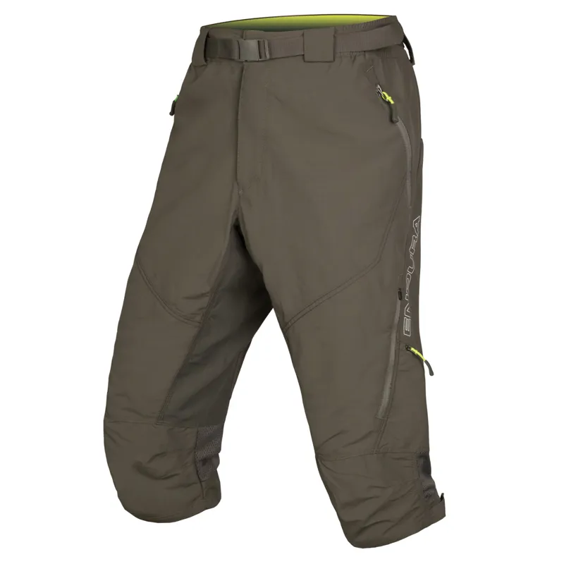 Endura Hummvee 3/4 Shorts II With Liner in Green