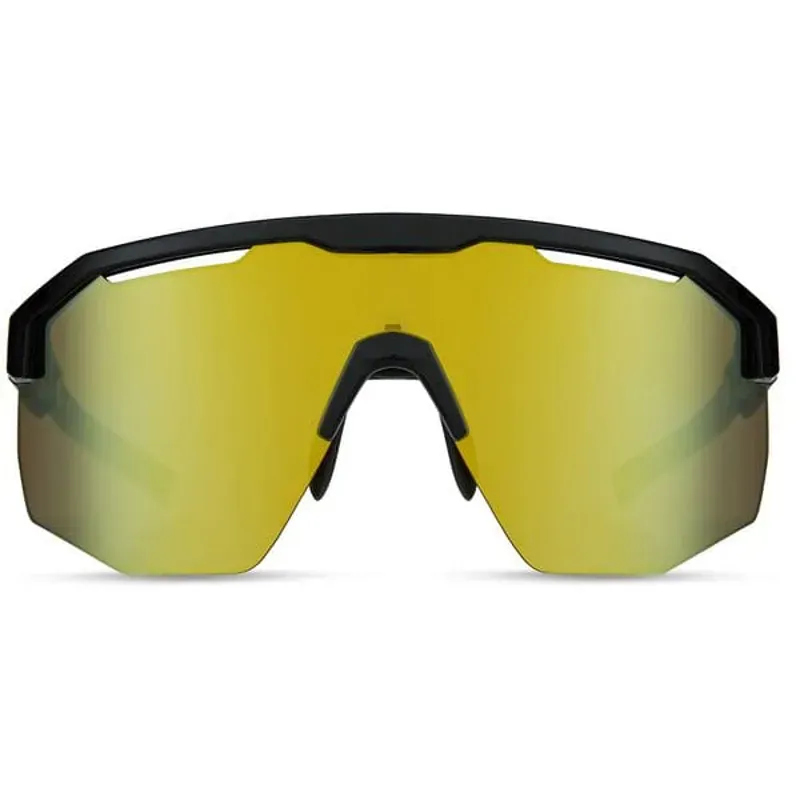 GLASSES Mad Cipher 3pack BK Black one size bronze mirror / amber / clear-3