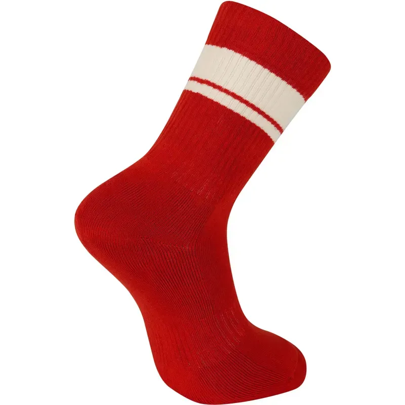 SOCKS Roam Crew Min Red-1