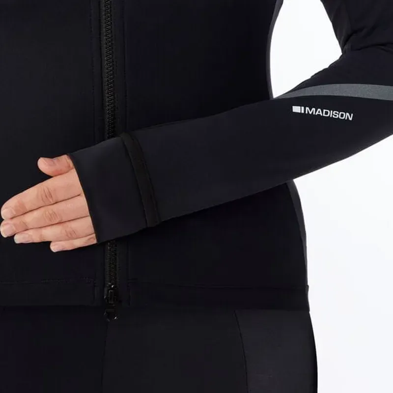 Madison DTE Women's Isoler Thermal Long Sleeve Jacket In Ultramarine Blue-3