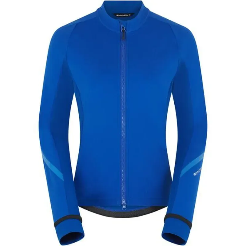 Madison DTE Women's Isoler Thermal Long Sleeve Jacket In Ultramarine Blue