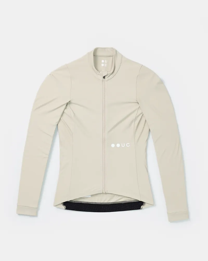 Universal Colours Mono Long Sleeved Jersey Stone White Womens