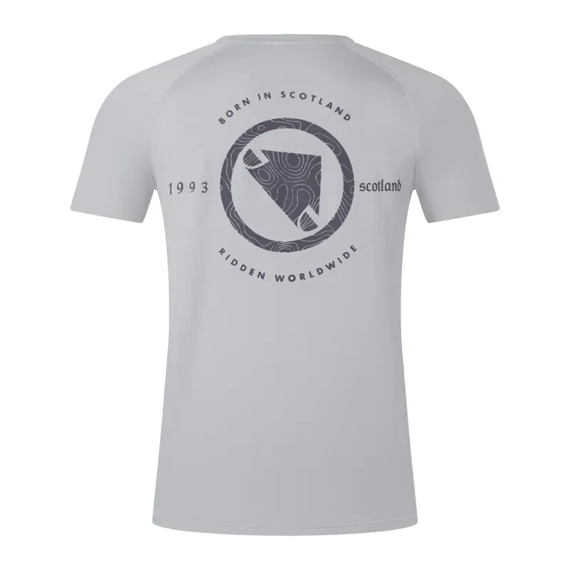 Endura Loop Short Sleeve Tech Tee in Dreich Grey-1